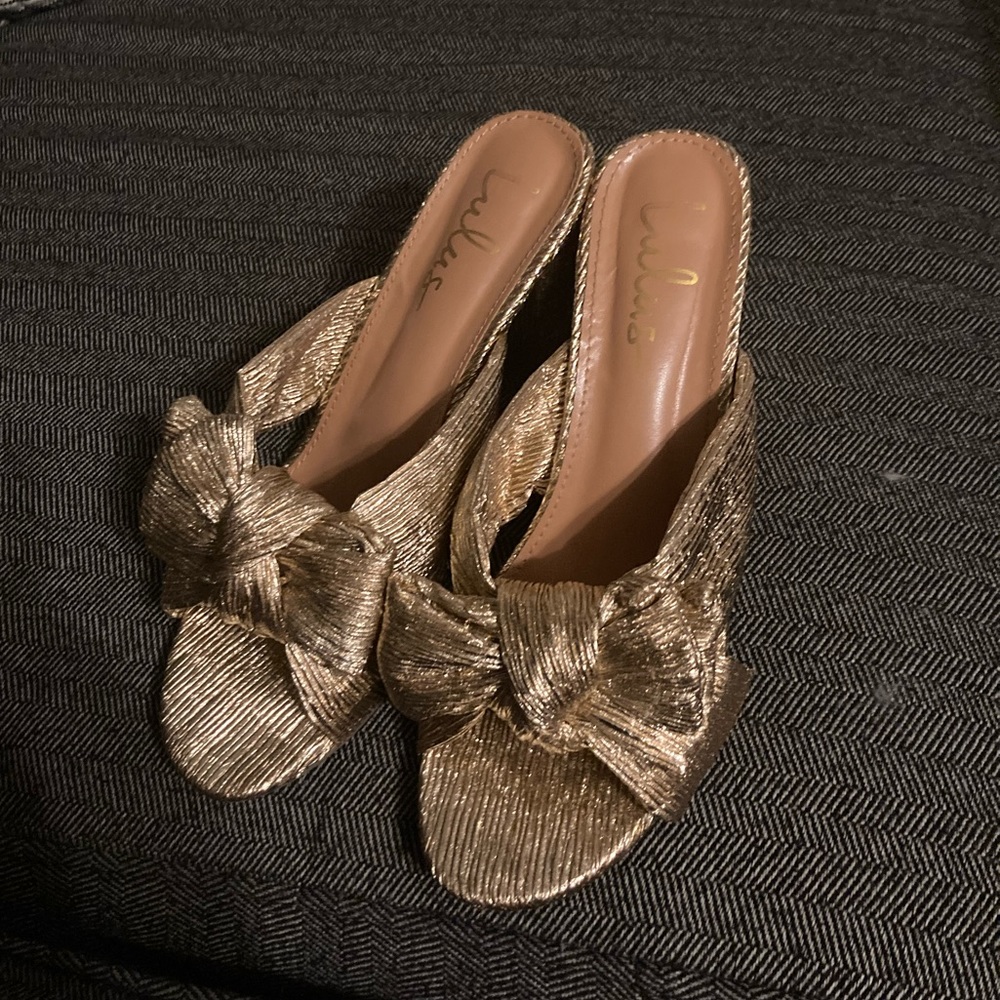 Lulus Loeffler Randall Dupes Sz 9 Rose Gold